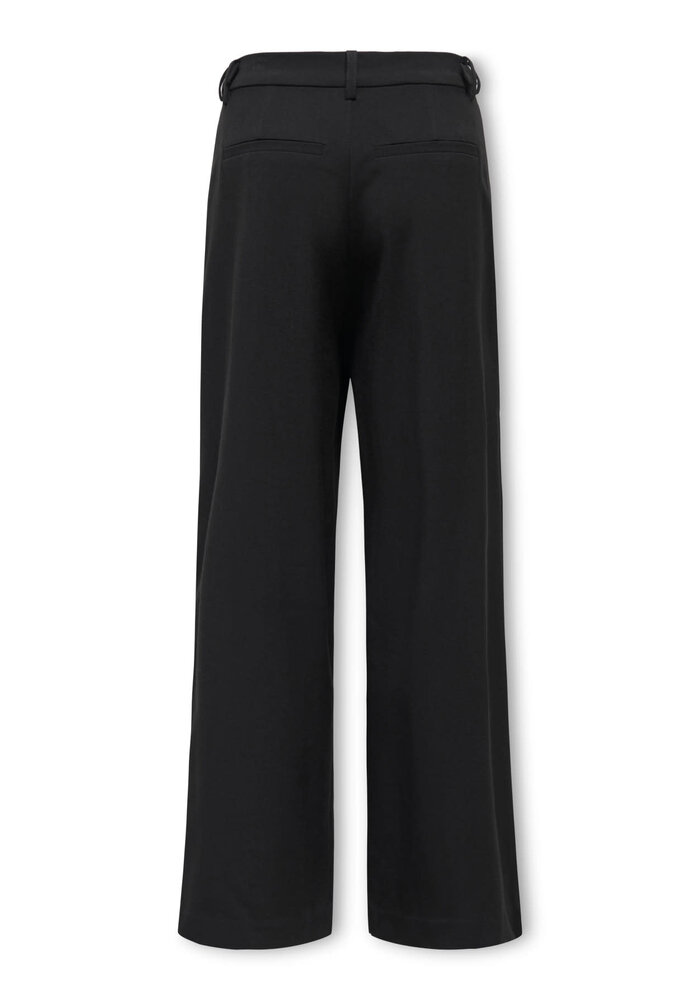 Only Kids KOGMAVIS HW STRAP WIDE PANT TLR Black