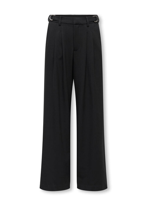 Only Kids Only Kids KOGMAVIS HW STRAP WIDE PANT TLR Black