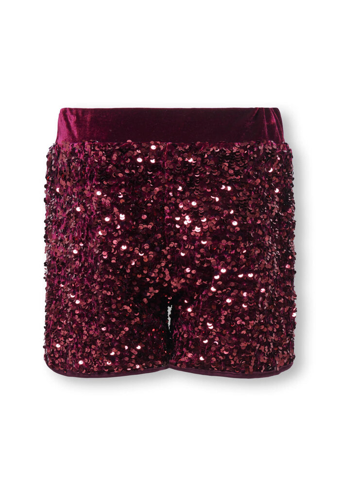 Only Kids KOGCONFIDENCE SEQUIN SHORTS JRS Winetasting