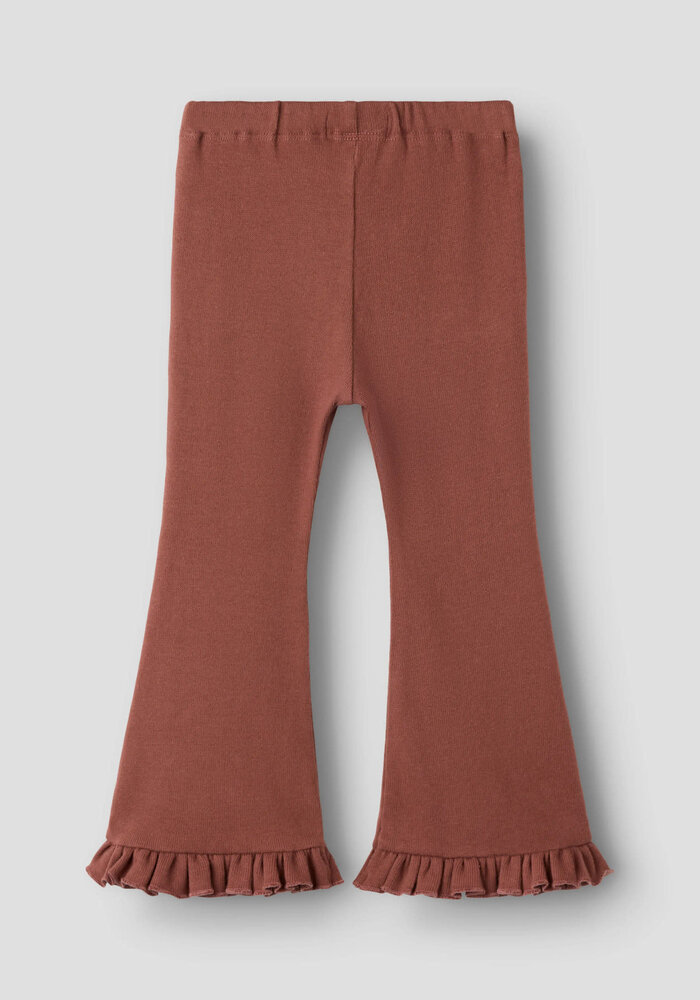 lil' atelier NMFTHORO HAR BOOTCUT PANT LIL Mahogany