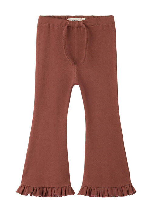 Lil' Atelier lil' atelier NMFTHORO HAR BOOTCUT PANT LIL Mahogany