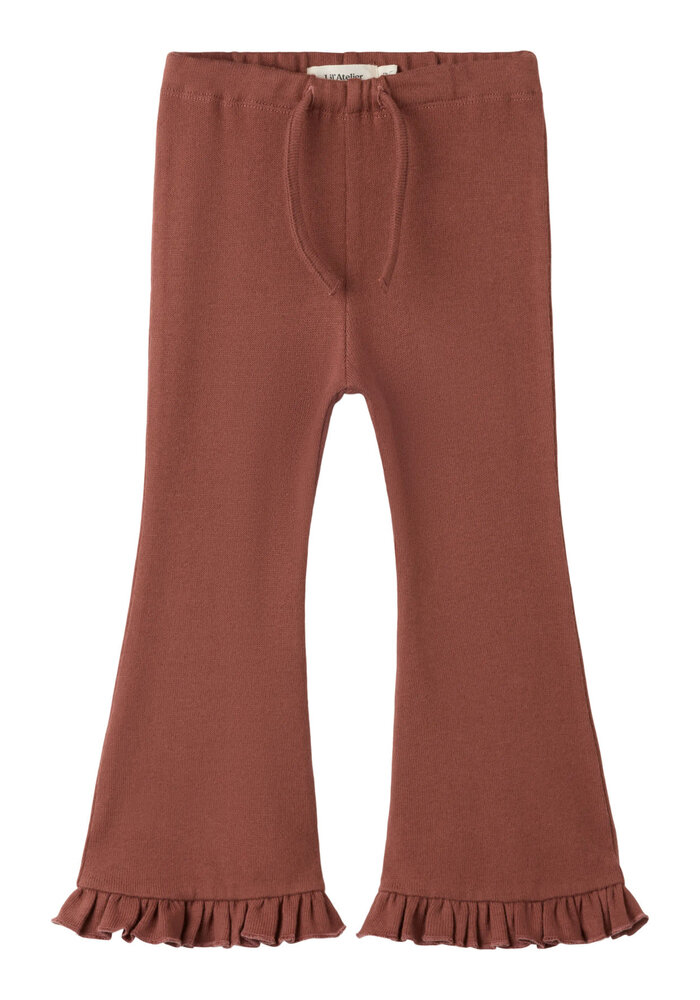 lil' atelier NMFTHORO HAR BOOTCUT PANT LIL Mahogany