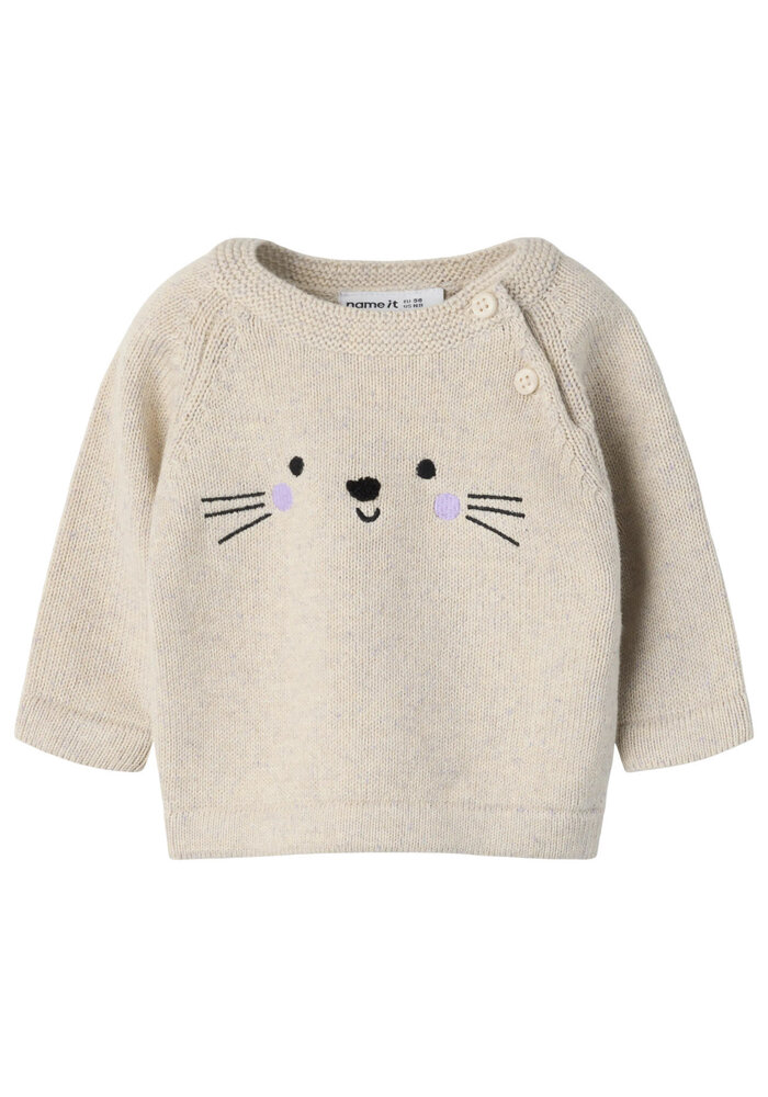Name It NBFORANA LS KNIT Peyote Melange