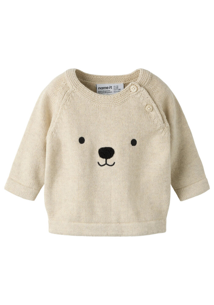 Name It NBMOTHELLO LS KNIT Peyote Melange