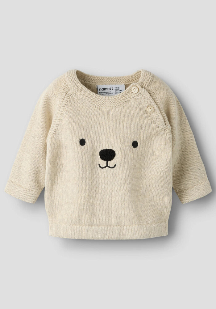 Name It NBMOTHELLO LS KNIT Peyote Melange