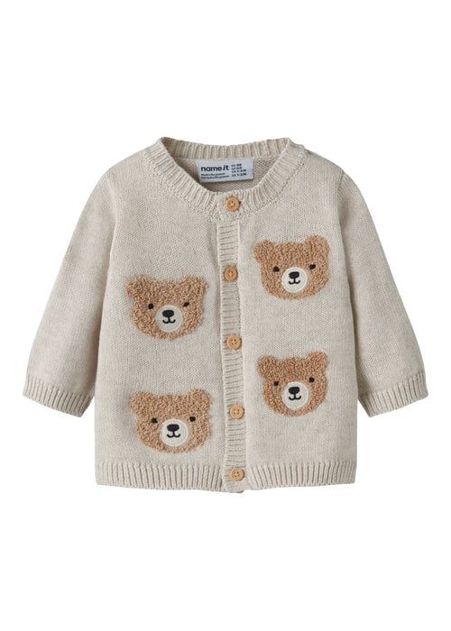 Name it Name It NBMOBASE LS KNIT CARD Peyote Melange