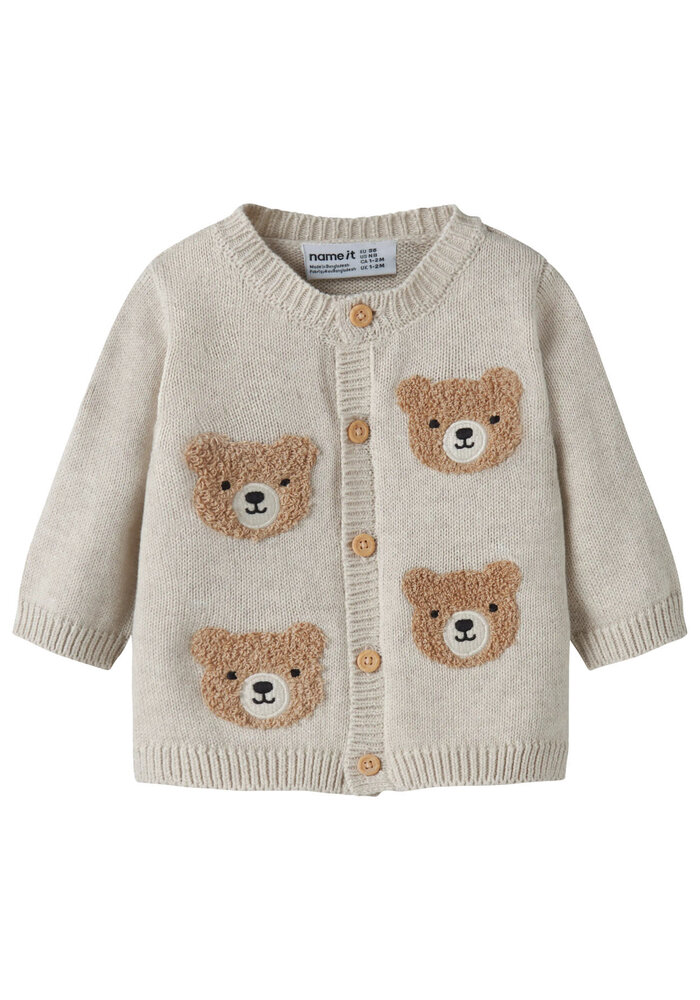 Name It NBMOBASE LS KNIT CARD Peyote Melange