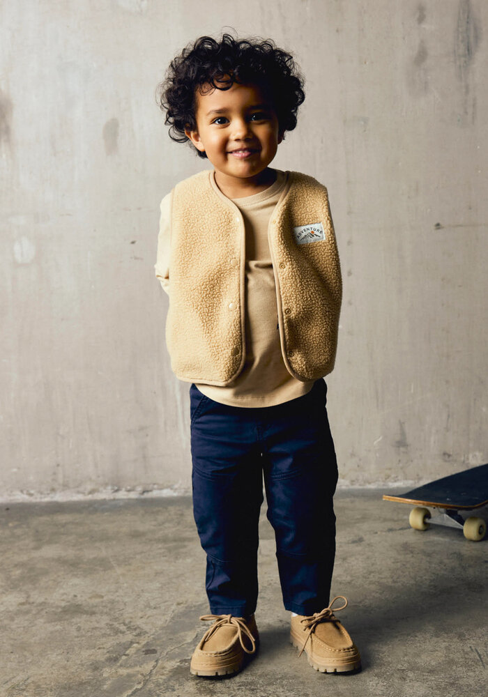 Name It NMMOWE SL NREG TEDDY VEST Sesame