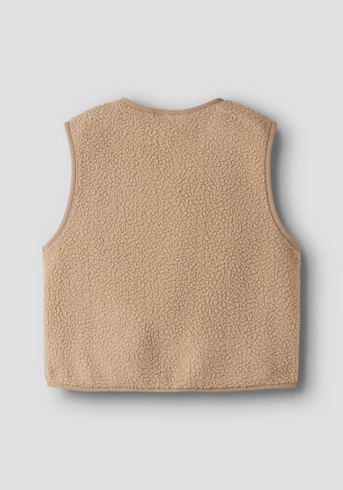 Name It NMMOWE SL NREG TEDDY VEST Sesame