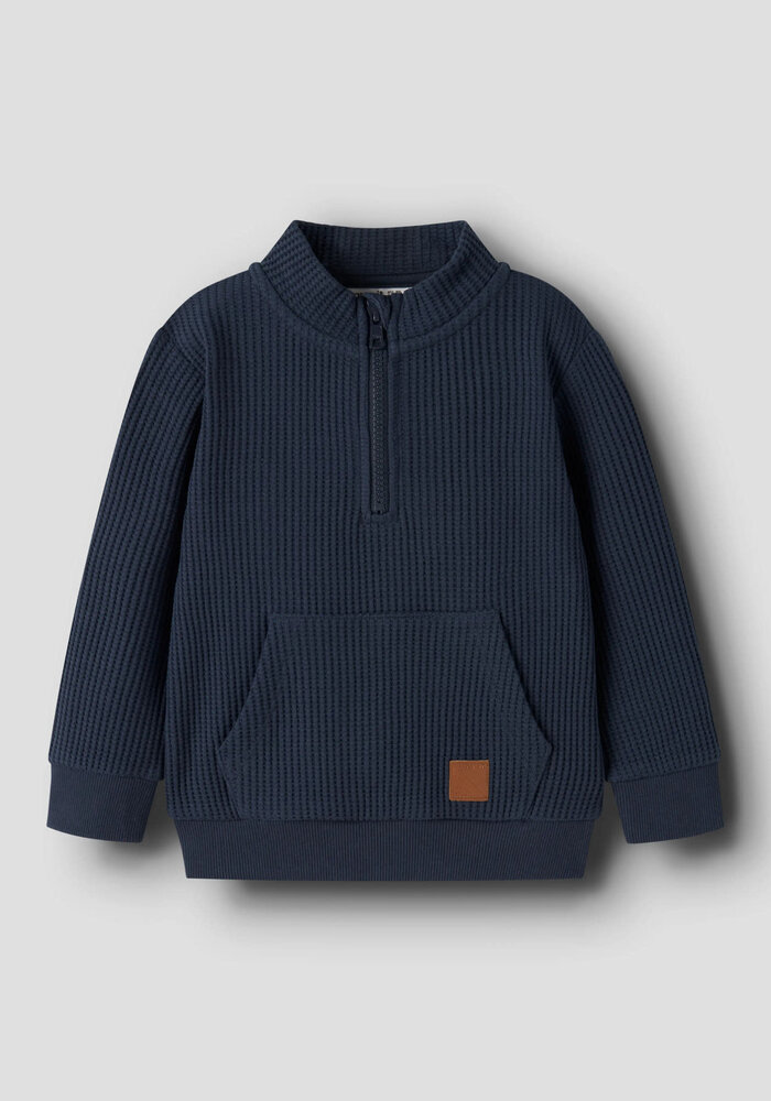 Name It NMMNAEL LS NREG WAFFLE Navy Blazer
