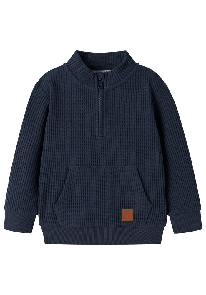 Name It NMMNAEL LS NREG WAFFLE Navy Blazer