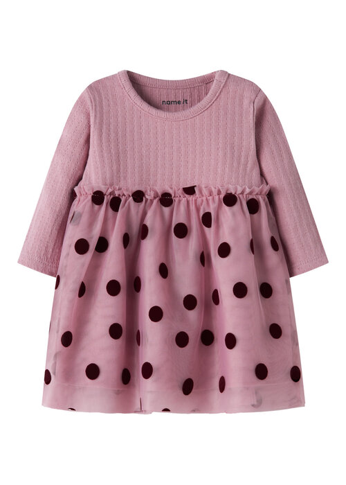 Name it Name It NBFNAGINA LS DRESS Lilas