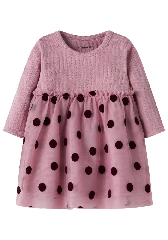 Name It NBFNAGINA LS DRESS Lilas