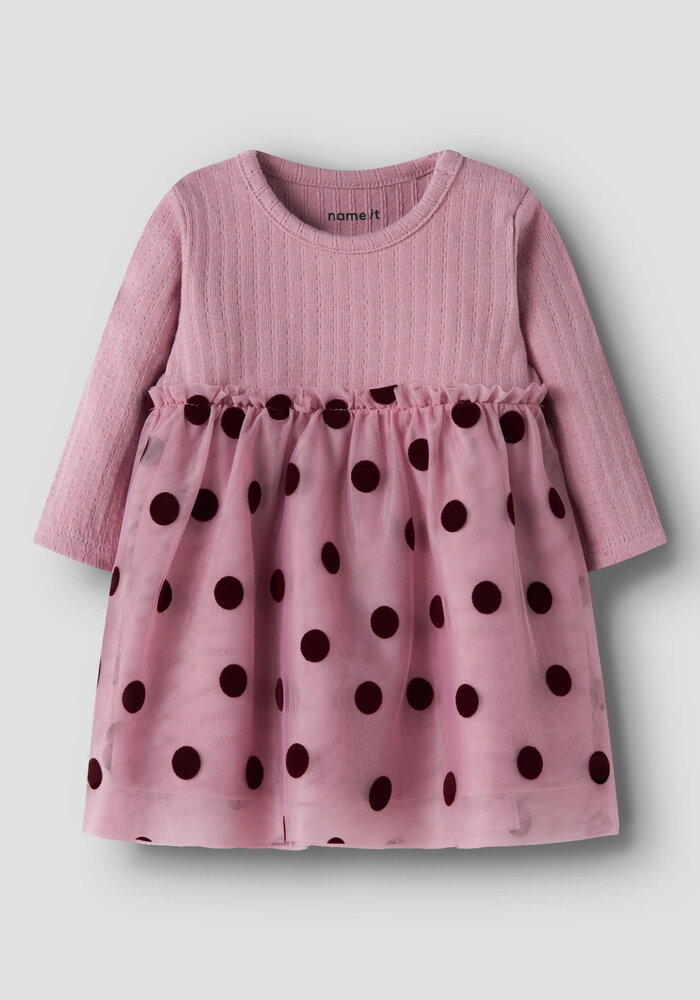 Name It NBFNAGINA LS DRESS Lilas
