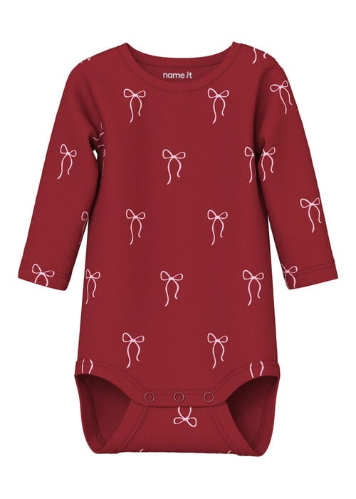 Name it Name It NBFRATIA LS BODY BOX Red Dahlia