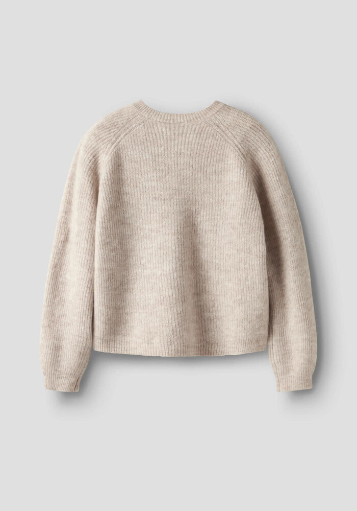 Name It NKFRIFEY LS KNIT CARD Cement