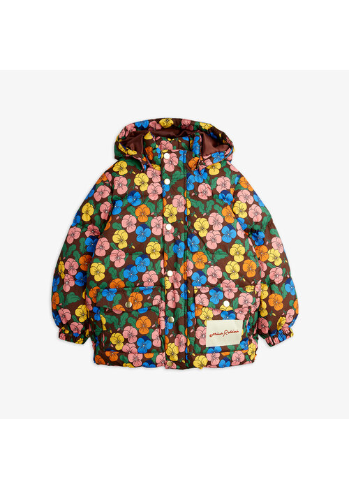 Mini Rodini Mini Rodini Violas aop heavy puffer Multi