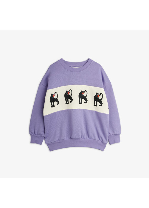 Mini Rodini Mini Rodini Panther panel sweatshirt Purple
