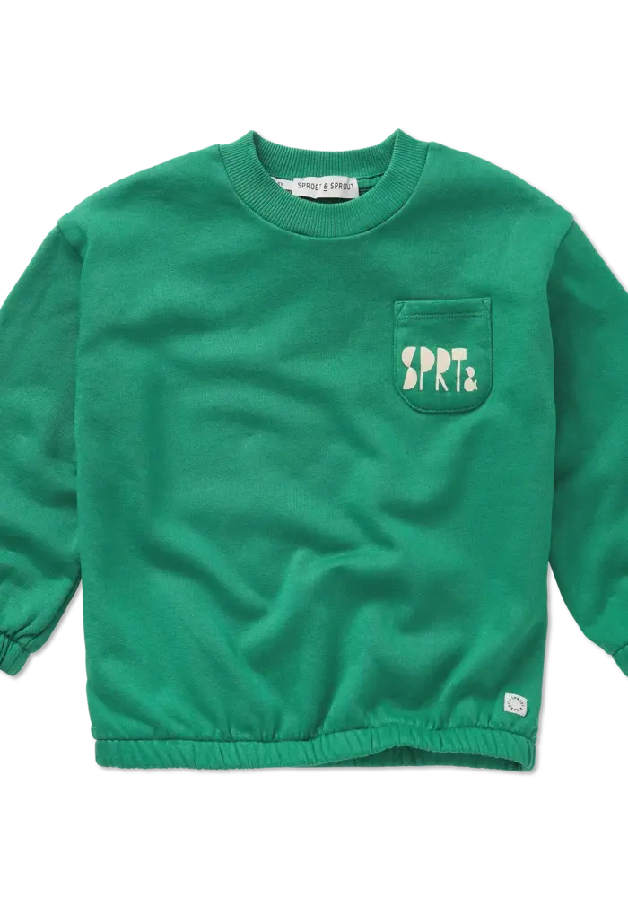 Sproet & Sprout Sweatshirt Club Chaos green
