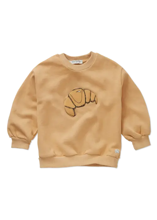 Sproet & Sprout Sproet & Sprout Sweatshirt Croissant