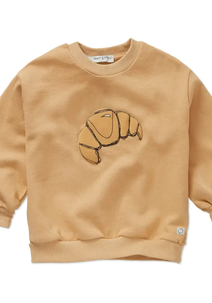 Sproet & Sprout Sweatshirt Croissant