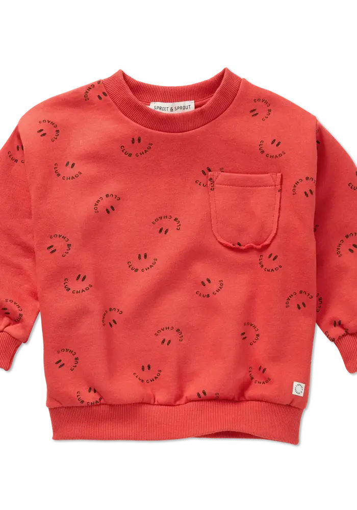 Sproet & Sprout Sweatshirt Club Chaos print