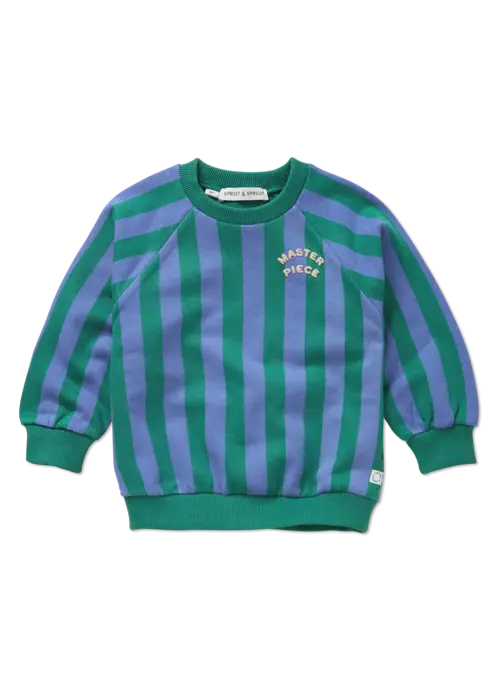 Sproet & Sprout Sproet & Sprout Sweatshirt block stripes