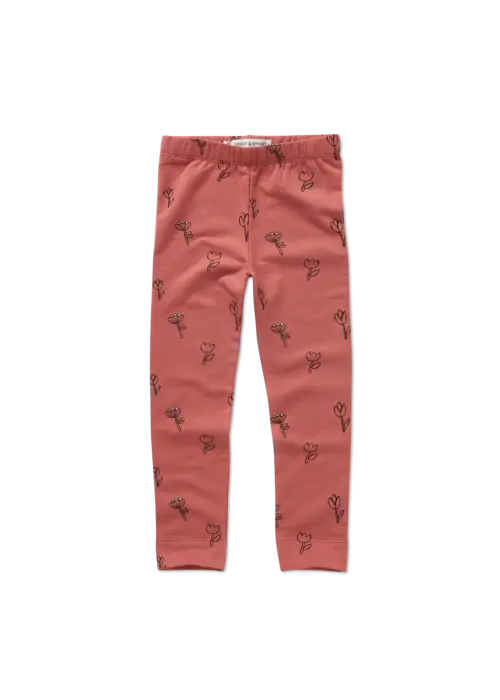 Sproet & Sprout Sproet & Sprout Winter legging tullips print