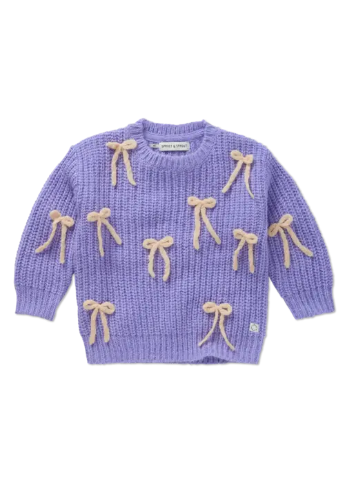 Sproet & Sprout Sproet & Sprout Sweater bows