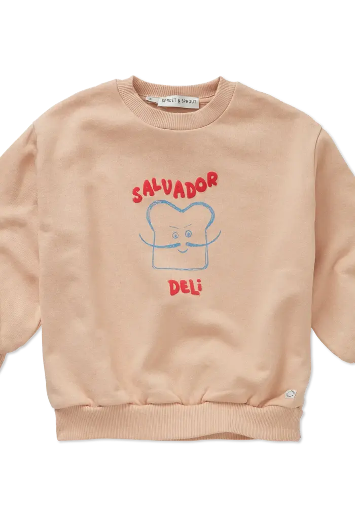 Sproet & Sprout Sweatshirt Salvador Deli colour