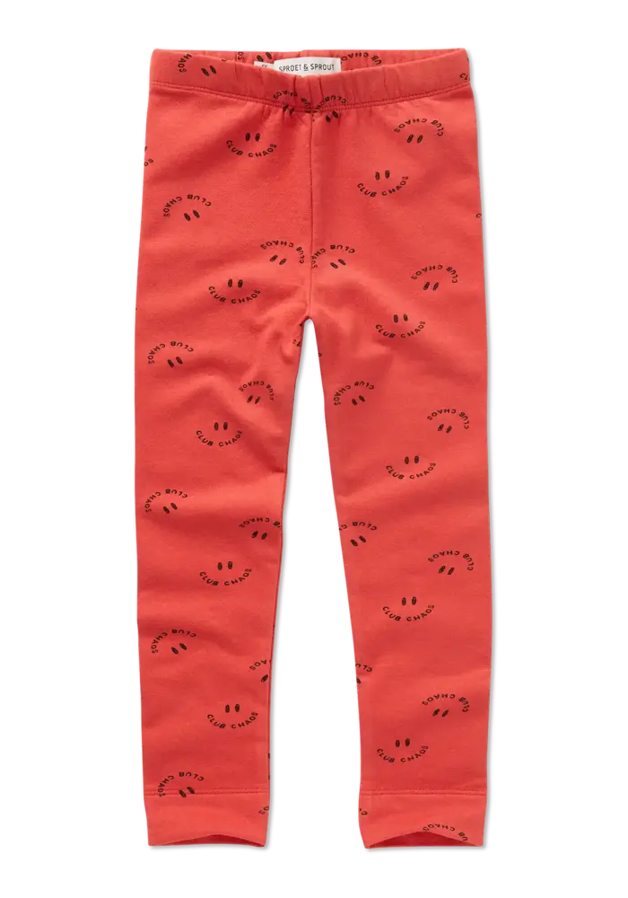 Sproet & Sprout Winter legging Club Chaos print