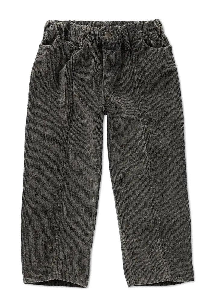 Sproet & Sprout Corduroy pants black washed