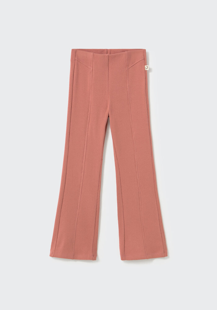 My Little Cozmo brushed soft knit leggings rose