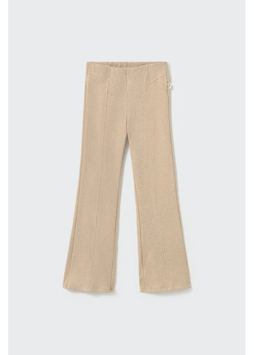 Cozmo Cozmo brushed soft knit leggings stone