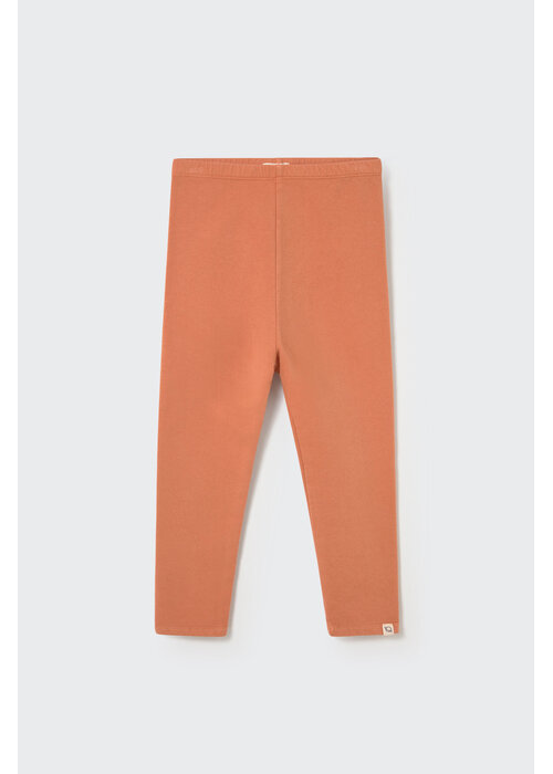 Cozmo Cozmo elastic fleece leggings pink siena