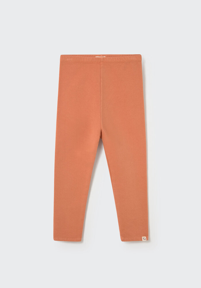 Cozmo elastic fleece leggings pink siena