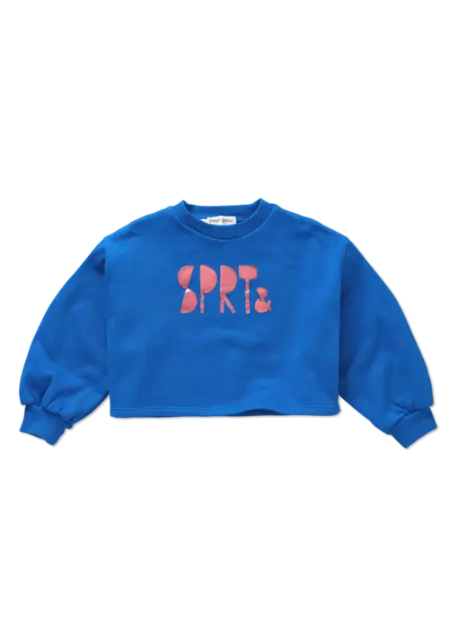Sproet & Sprout Sproet & Sprout Boxy sweatshirt girls logo