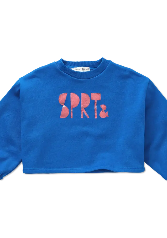 Sproet & Sprout Boxy sweatshirt girls logo