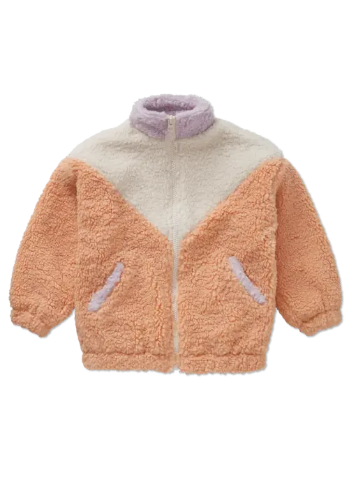 Sproet & Sprout Sproet & Sprout Teddy jacket colourblock