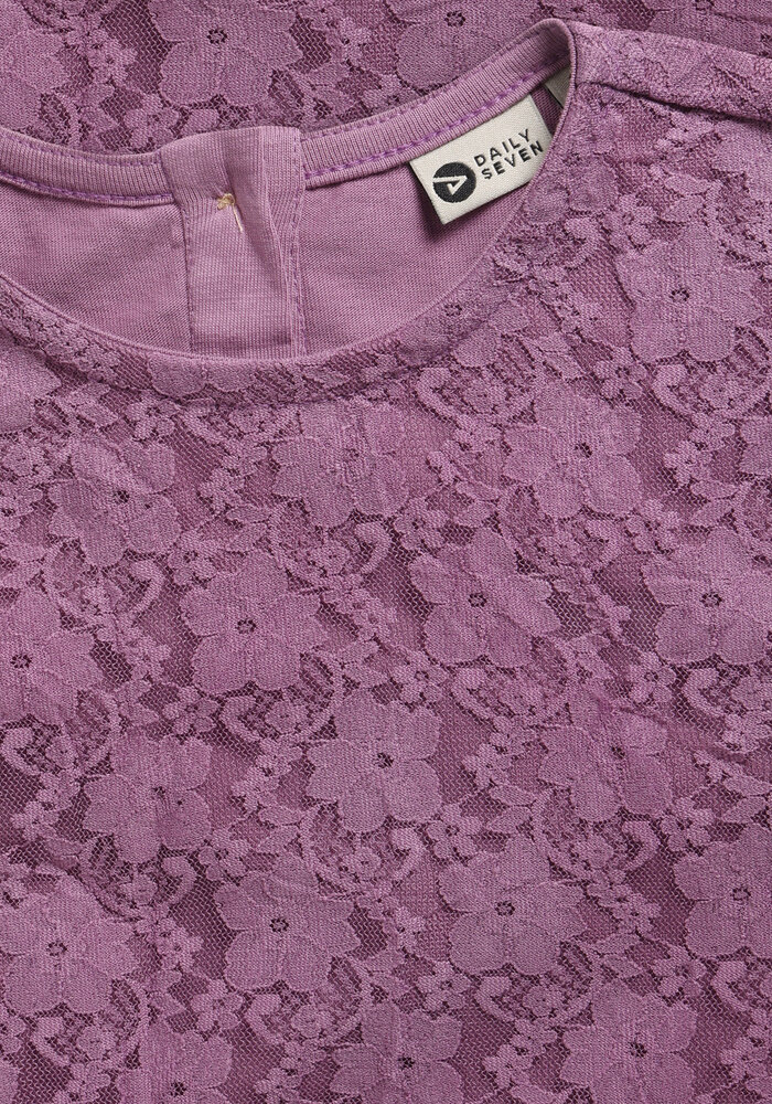Daily Seven T-shirt Longsleeve Lace Valerian