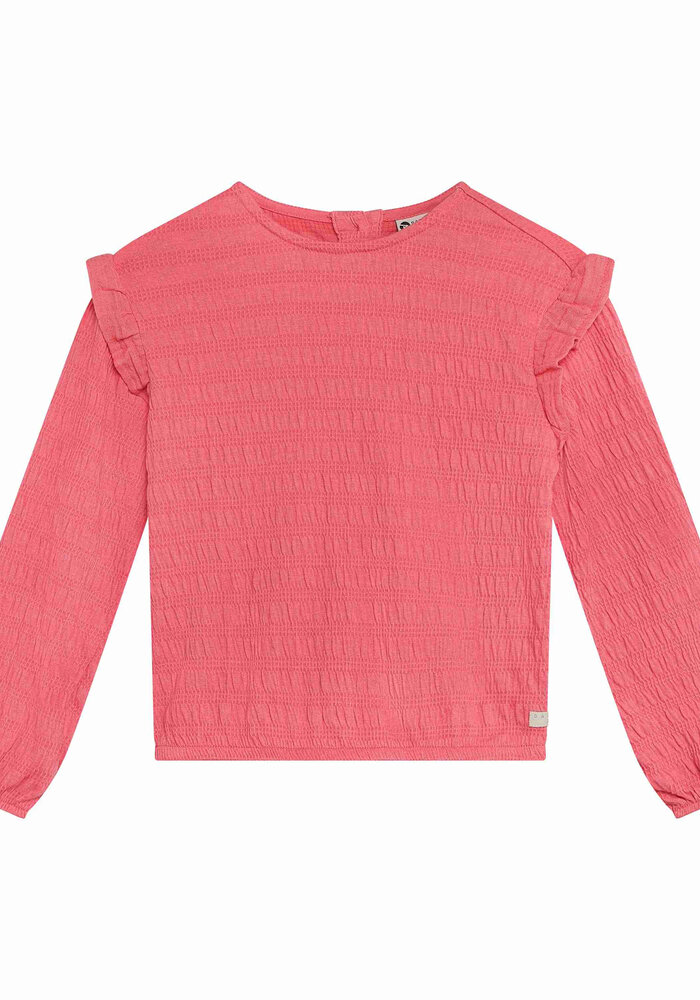 Daily Seven T-shirt Longsleeve Structure Desert Rose