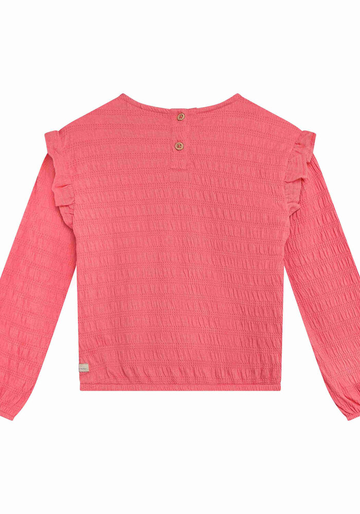 Daily Seven T-shirt Longsleeve Structure Desert Rose