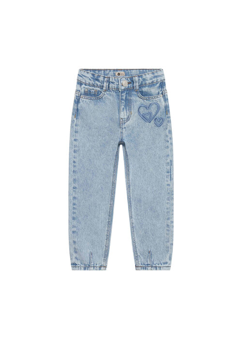 Daily seven Daily Seven Denim Mom Fit Heart Medium Denim