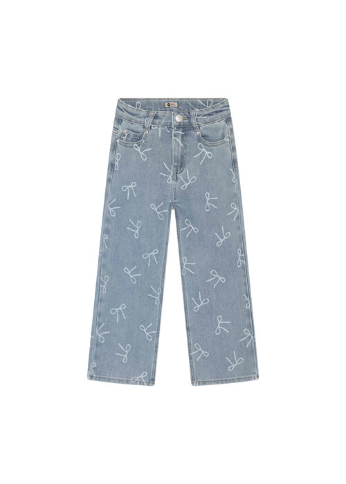 Daily seven Daily Seven Denim Wide Fit Bow Denim