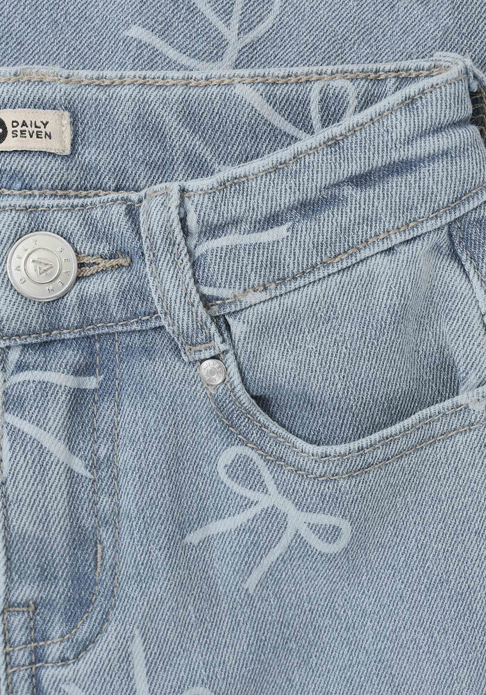 Daily Seven Denim Wide Fit Bow Denim