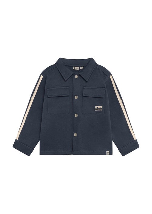 Daily seven Daily Seven Shirt Jacket Backprint Odyssey Gray