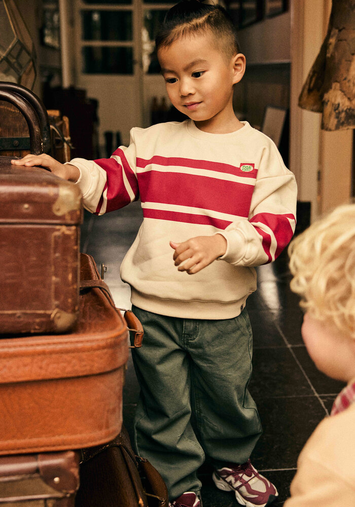Daily Seven Oversized Sweater Brushed Sandshell