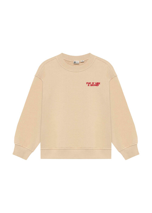 Daily seven Daily Seven Oversized Sweater Backprint Ginger Root