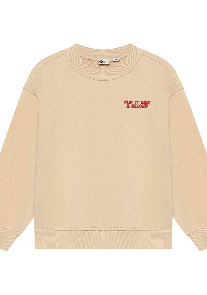 Daily Seven Oversized Sweater Backprint Ginger Root
