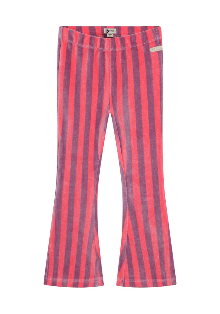 Daily Seven Flared Legging Small Stripe Desert Rose